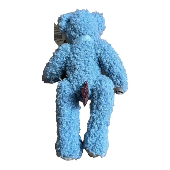 Ty Attic Treasures Teddy Bear Beanie Baby Blueberry Jointed 1993 plush‎ Blue 10” - Picture 2 of 6